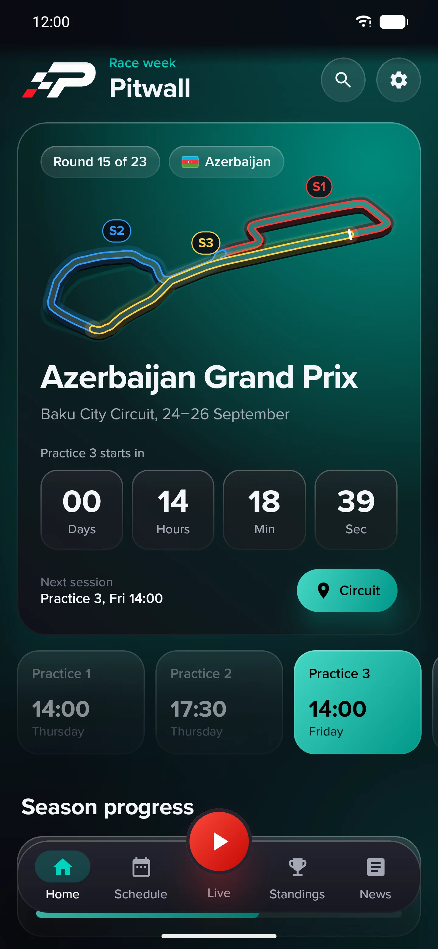 Pitwall race hub: countdown to the Azerbaijan Grand Prix and the championship leaders